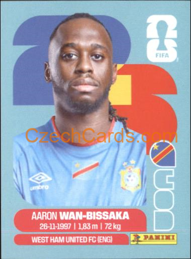 Aaron Wan-Bissaka 2026 Panini World Cup Sticker #COD3