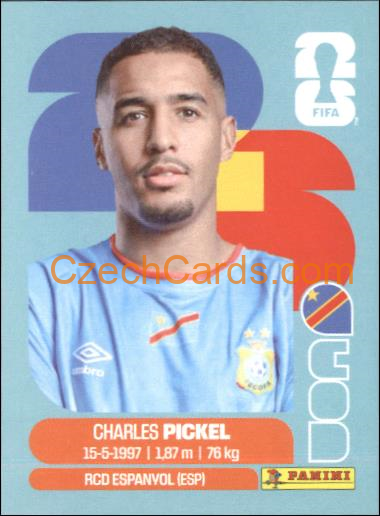 Charles Pickel 2026 Panini World Cup Sticker #COD8