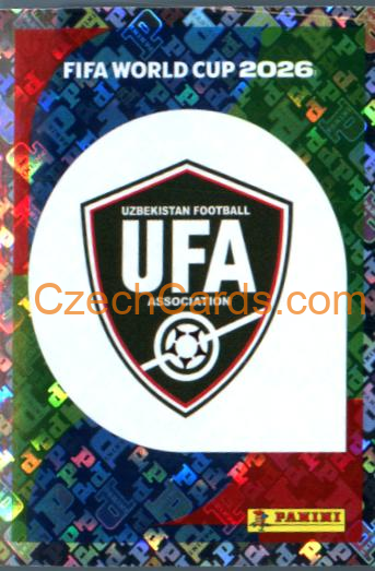 Emblem Uzbekistan 2026 Panini World Cup Sticker #UZB1