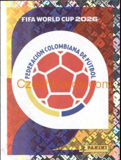 Emblem Colombia 2026 Panini World Cup Sticker #COL1