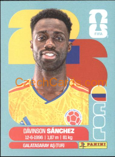 Dávinson Sánchez 2026 Panini World Cup Sticker #COL4