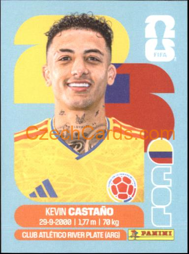 Kevin Castaño 2026 Panini World Cup Sticker #COL11