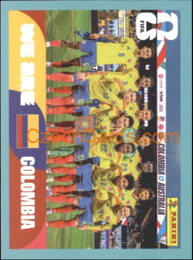Team Photo 2026 Panini World Cup Sticker #COL13