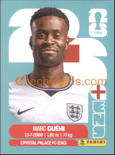 Marc Guéhi 2026 Panini World Cup Sticker #ENG4