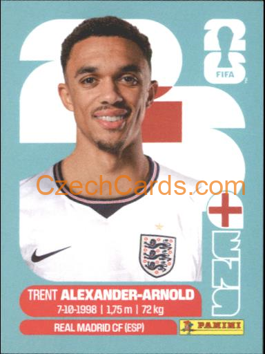 Trent Alexander-Arnold 2026 Panini World Cup Sticker #ENG6