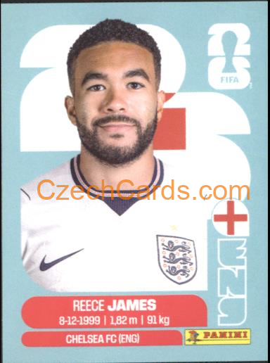 Reece James 2026 Panini World Cup Sticker #ENG7