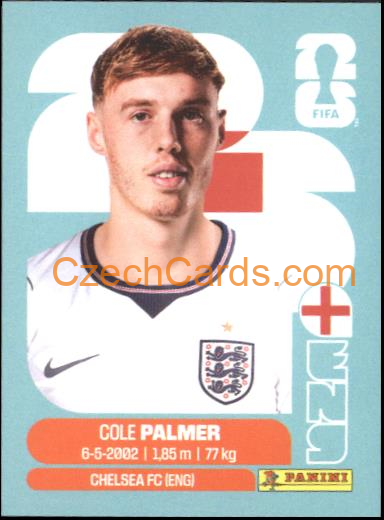 Cole Palmer 2026 Panini World Cup Sticker #ENG12