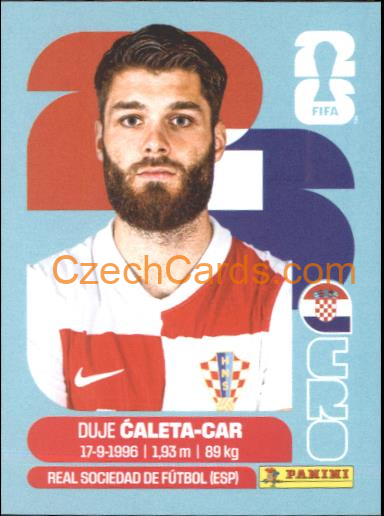 Duje Caleta-Car 2026 Panini World Cup Sticker #CRO3