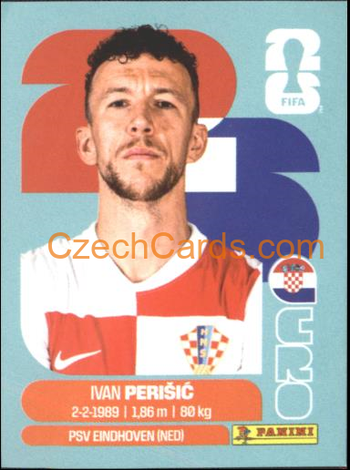 Ivan Perišić 2026 Panini World Cup Sticker #CRO16