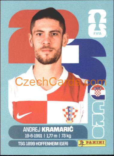 Andrej Kramarić 2026 Panini World Cup Sticker #CRO19