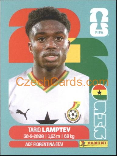 Tariq Lamptey 2026 Panini World Cup Sticker #GHA3