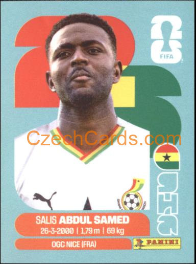 Salis Abdul Samed 2026 Panini World Cup Sticker #GHA11