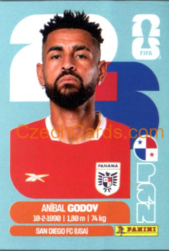 Aníbal Godoy 2026 Panini World Cup Sticker #PAN11