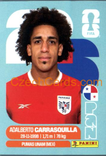 Adalberto Carrasquilla 2026 Panini World Cup Sticker #PAN12