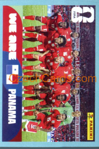 Team Photo Panama 2026 Panini World Cup Sticker #PAN13