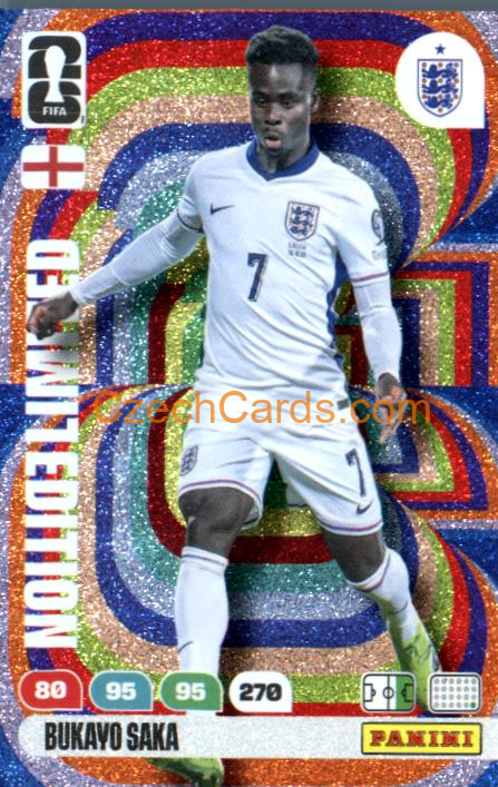 Bukayo Saka 2026 Panini FIFA World Cup Limited