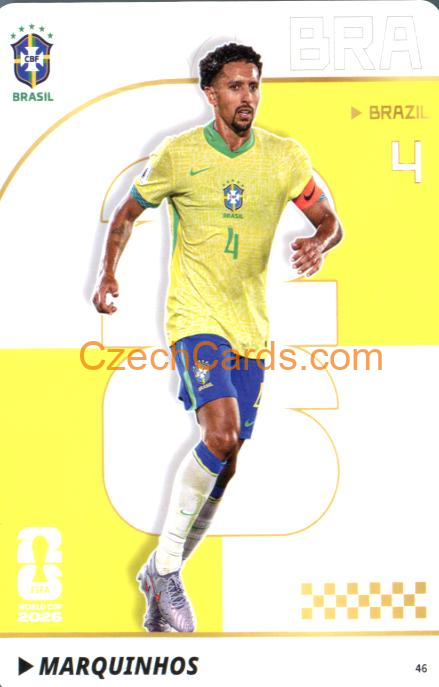 Marquinhos 2026 Panini Kayou World Cup #46