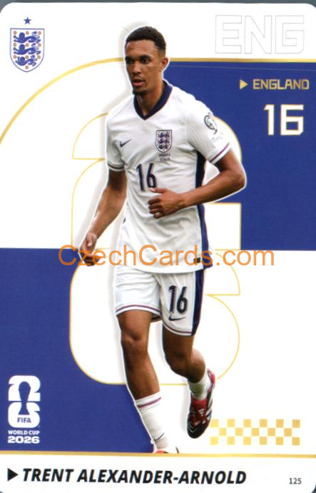 Trent Alexander-Arnold 2026 Panini Kayou World Cup #125