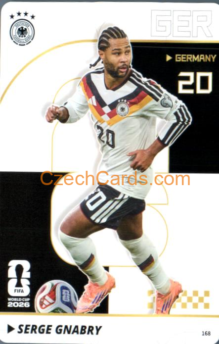 Serge Gnabry 2026 Panini Kayou World Cup #168