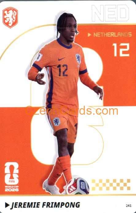 Jeremie Frimpong 2026 Panini Kayou World Cup #241
