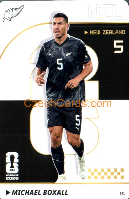 Michael Boxall 2026 Panini Kayou World Cup #261