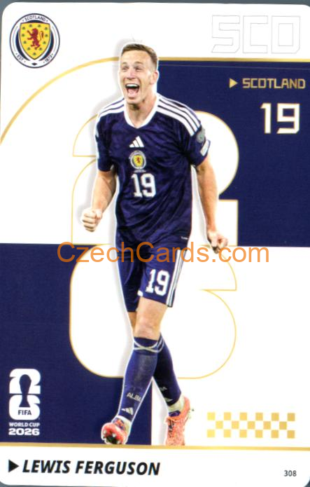Lewis Ferguson 2026 Panini Kayou World Cup #308