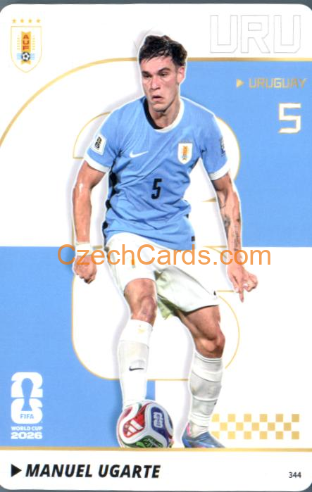Manuel Ugarte 2026 Panini Kayou World Cup #344