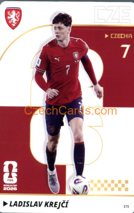 Ladislav Krejčí 2026 Panini Kayou World Cup #375