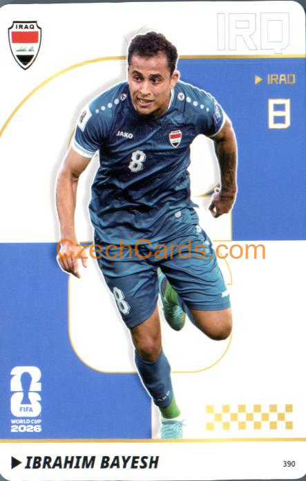 Ibrahim Bayesh 2026 Panini Kayou World Cup #390