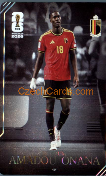 Amadou Onana 2026 Panini Kayou World Cup #414