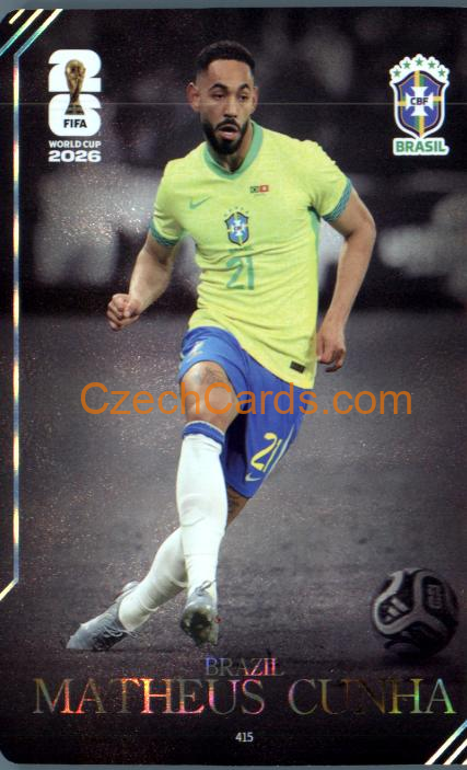 Matheus Cunha 2026 Panini Kayou World Cup #415