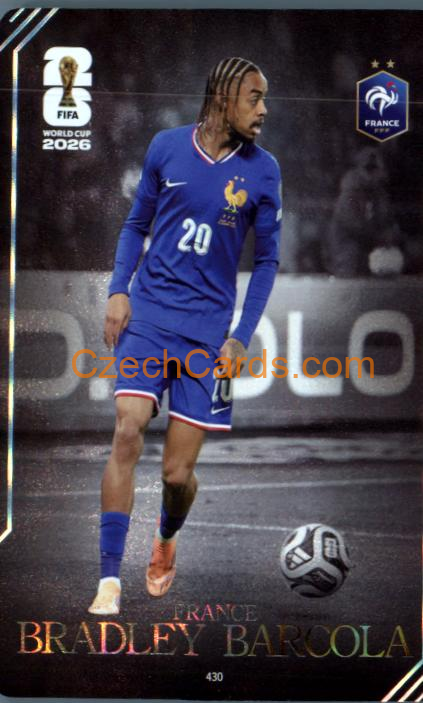 Bradley Barcola 2026 Panini Kayou World Cup #430