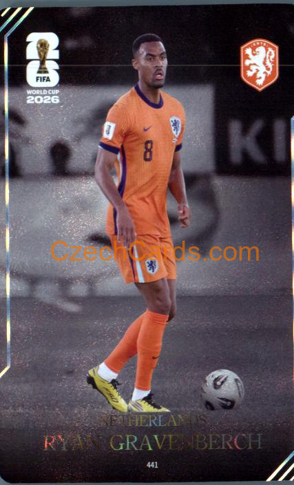 Ryan Gravenberch 2026 Panini Kayou World Cup #441
