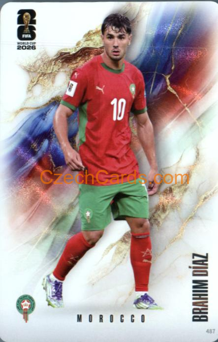 Brahim Díaz 2026 Panini Kayou World Cup #487