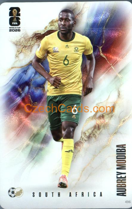 Aubrey Modiba 2026 Panini Kayou World Cup #496