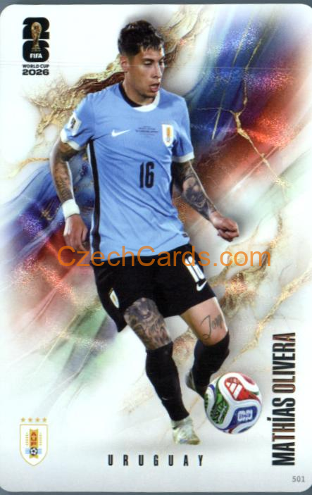 Matias Olivera 2026 Panini Kayou World Cup #501