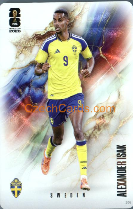 Alexander Isak 2026 Panini Kayou World Cup #506