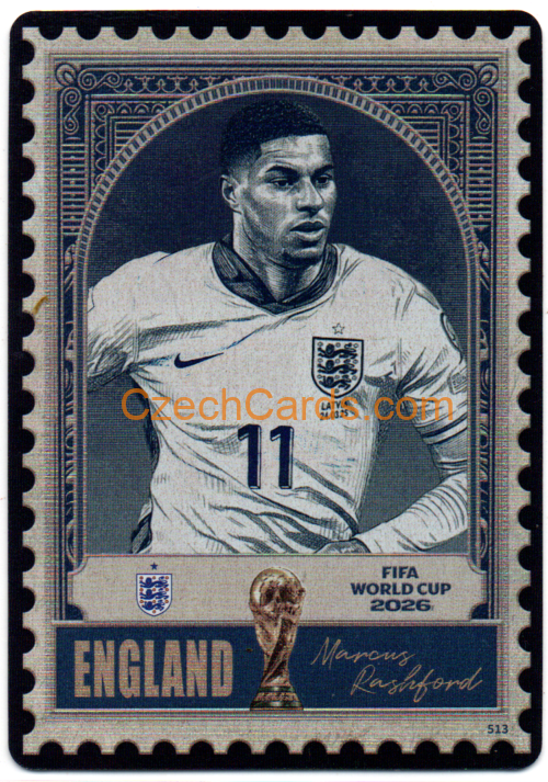 Marcus Rashford 2026 Panini Kayou World Cup#513
