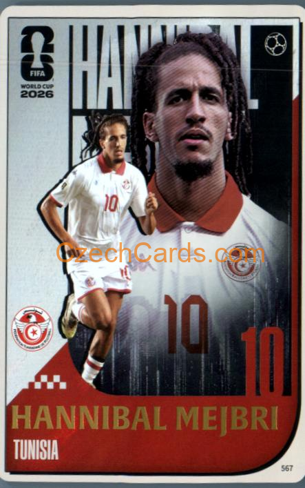 Hanibal Mejbri 2026 Panini Kayou World Cup #567