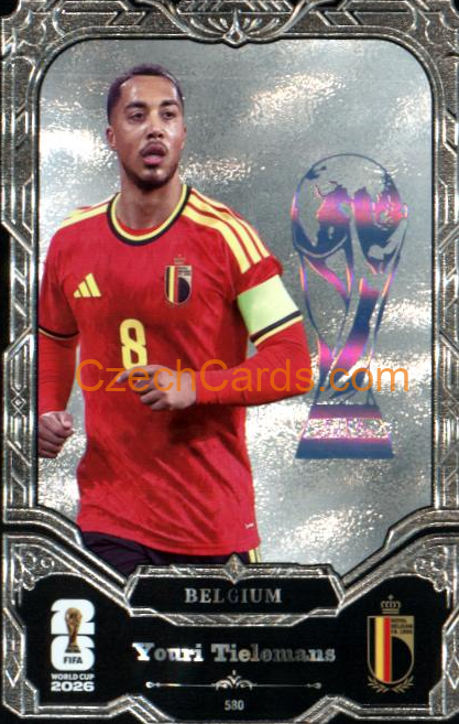 Youri Tielemans 2026 Panini Kayou World Cup#580