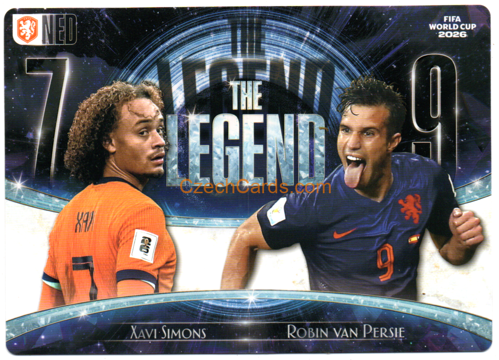 Simons - van Persie Booklet 2026 Panini Kayou World Cup #687