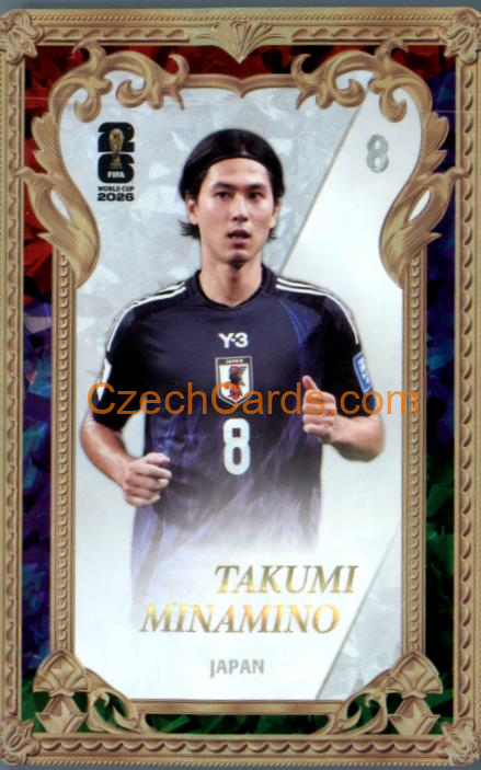 Takumi Minamino 2026 Panini Kayou World Cup #721