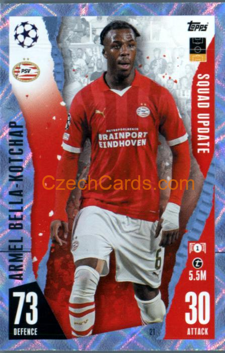 Bella-Kotchap 2023/24 Topps Match Attax Extra Crystal Parallel #21