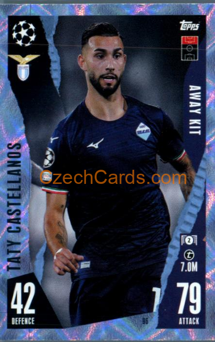 Taty Castellanos 2023/24 Topps Match Attax Extra Crystal Parallel #98