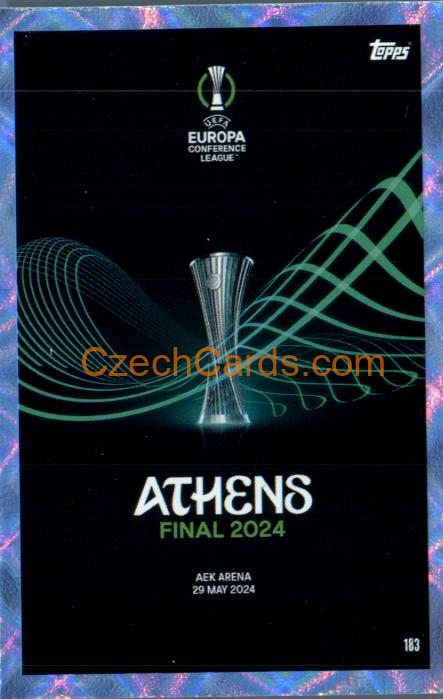 UEFA Europa 2023/24 Topps Match Attax Extra Crystal Parallel #183
