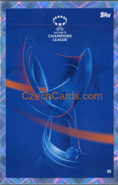 UEFA Women's 2023/24 Topps Match Attax Extra Crystal Parallel #184