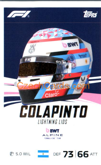 Franco Colapinto 2026 Turbo Attax #90