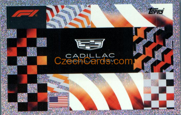 Team Logo Cadillac 2026 Turbo Attax #91