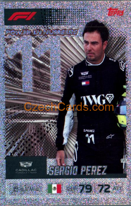 Sergio Perez 2026 Turbo Attax #95