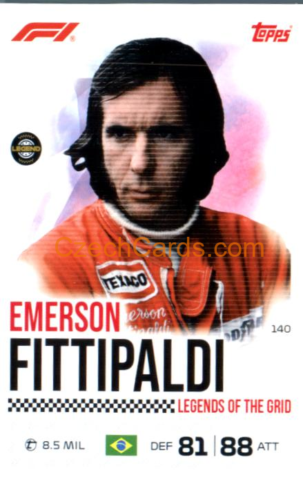 Emerson Fittipaldi 2026 Turbo Attax #140